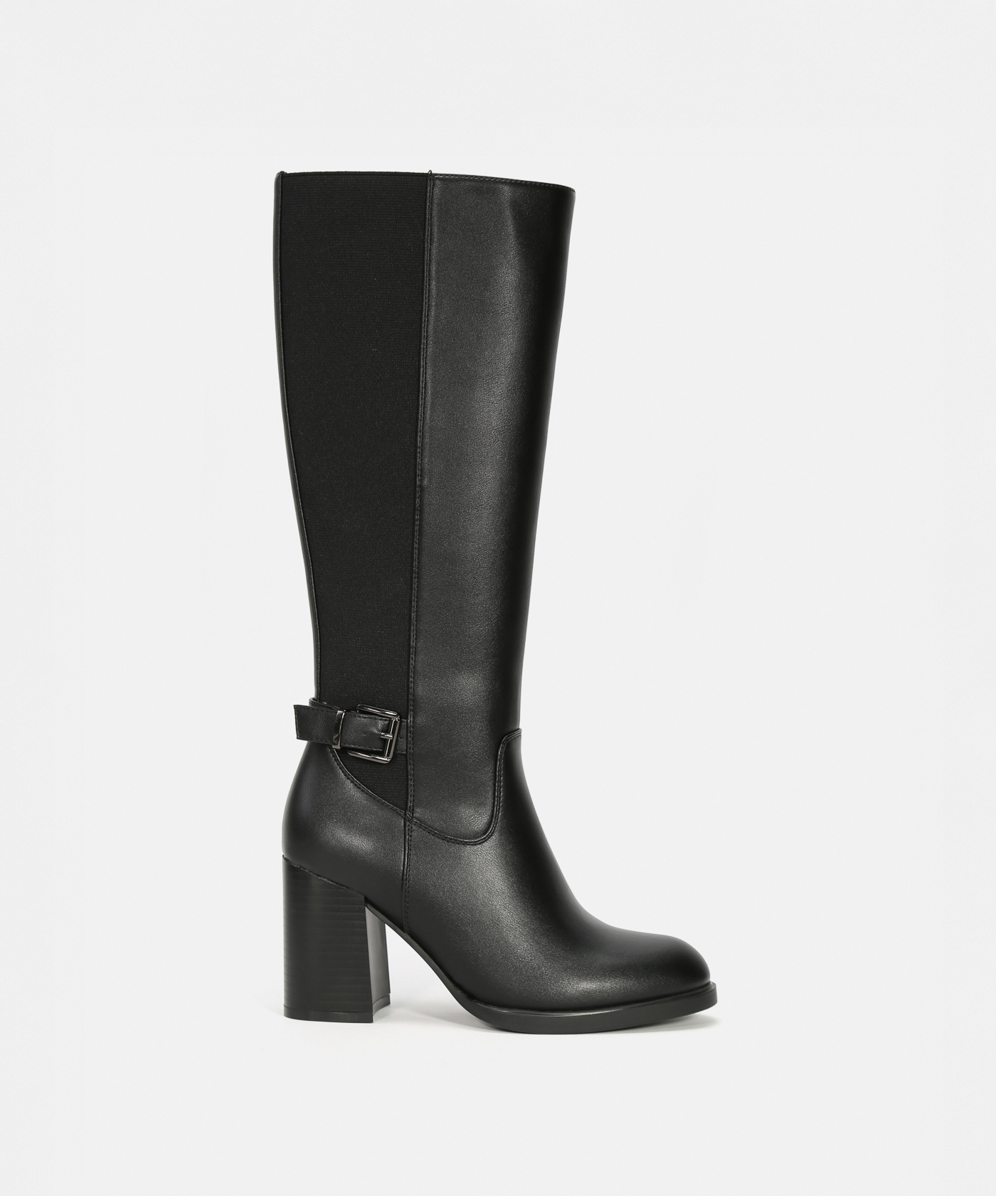 Botas altas salto fivela image number null